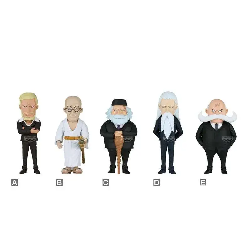 One Piece World Collectable Figure WCF Five Elders 2.8 Box