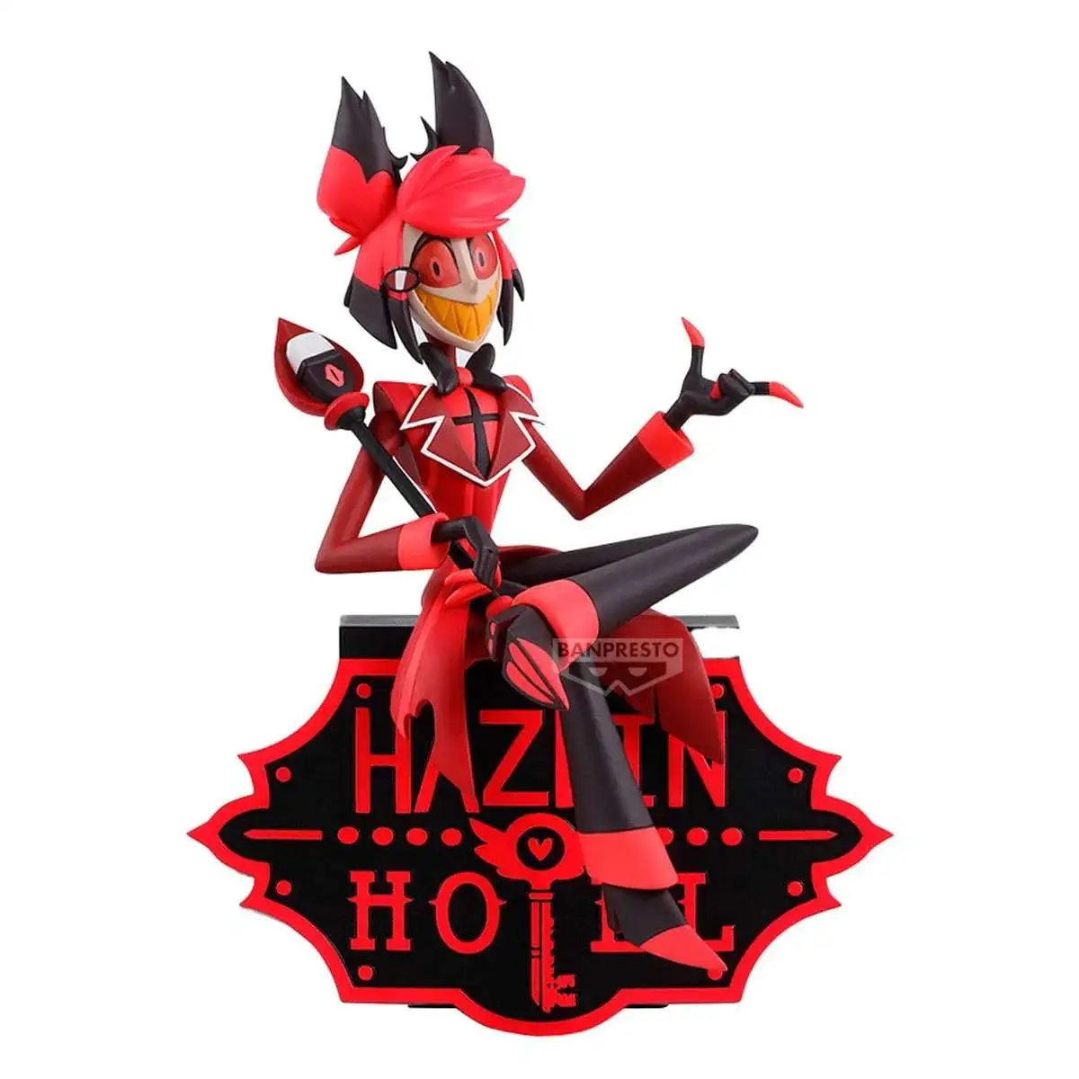 Hazbin Hotel Alastor ver. A 6.7 Monitor Top Figure Banpresto - ToyWiz