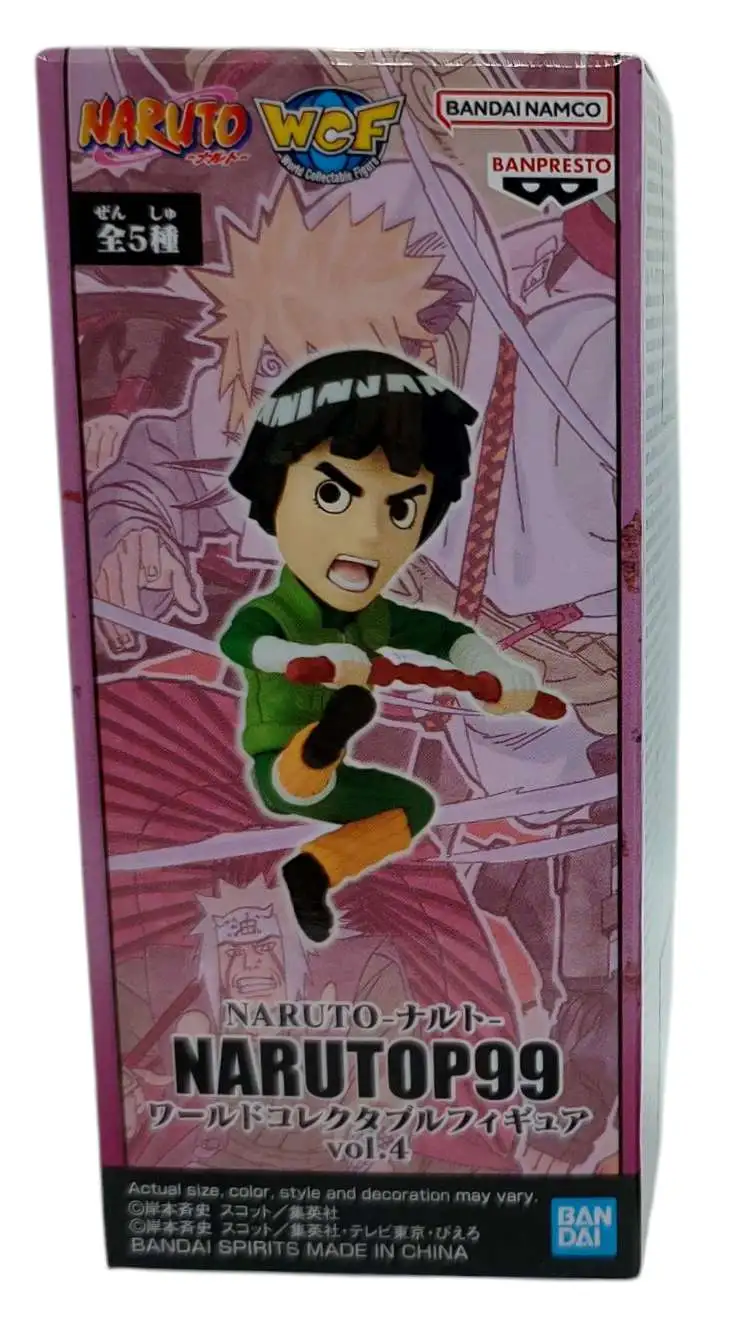 World Collectable Figure WCF NarutoP99 Vol.4 Rock Lee 2.8-Inch Minifigue
