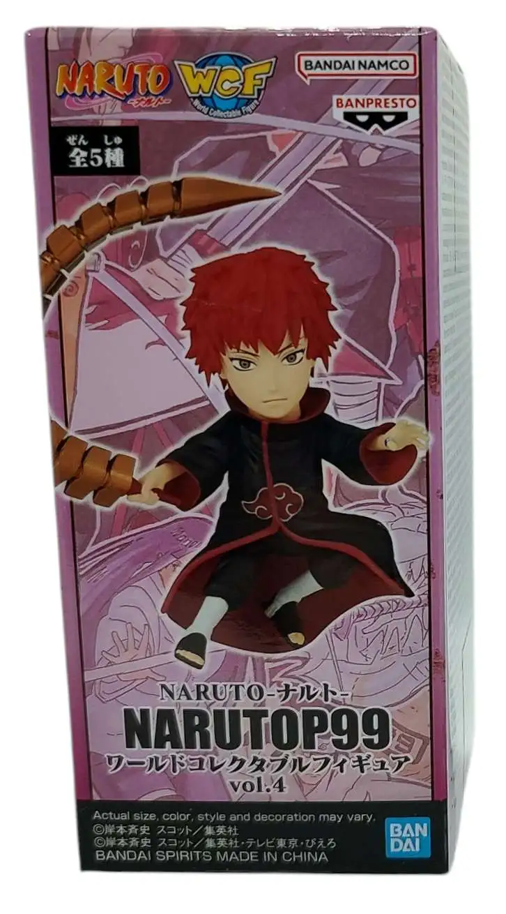 World Collectable Figure WCF NarutoP99 Vol.4 Sasori 2.8-Inch Minifigue