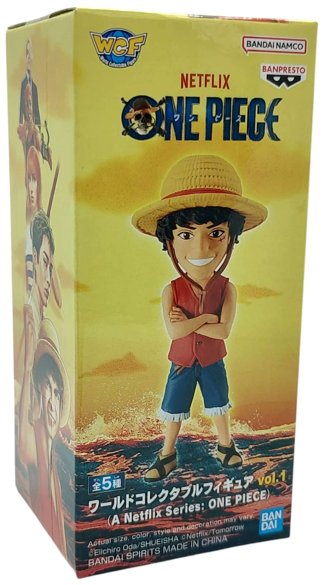 A Netflix Series: One Piece World Collectable Figure WCF Vol. 1 Luffy 2.8-Inch Minifigure