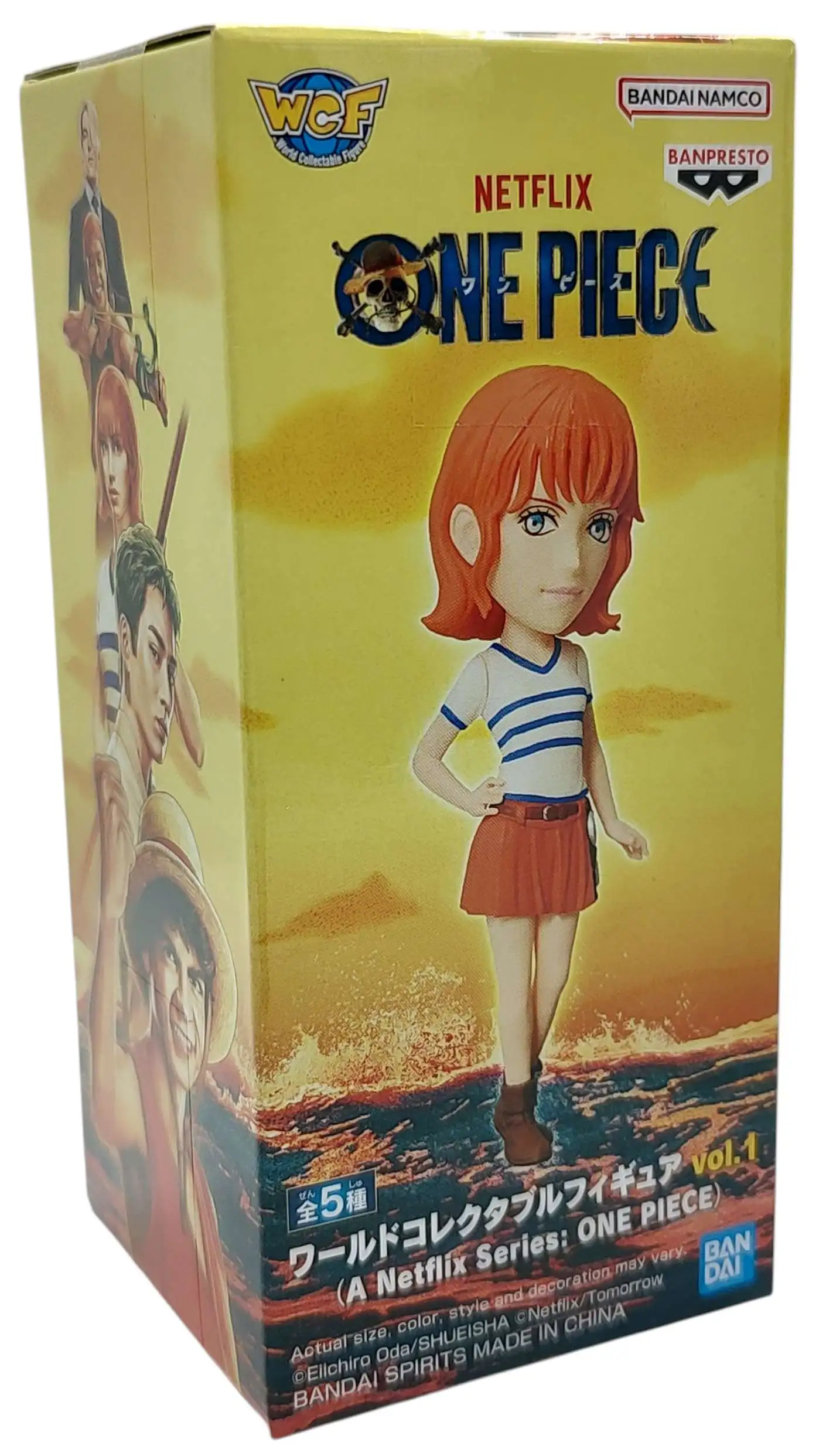 A Netflix Series: One Piece World Collectable Figure WCF Vol. 1 Nami 2.8-Inch Minifigure