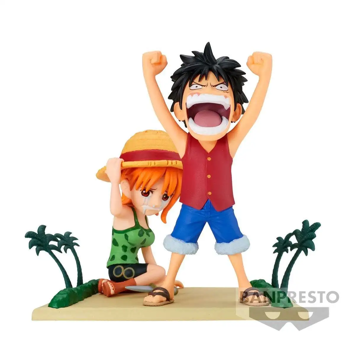 Banpresto One Piece Stampede King Of Artist The Monkey D. Luffy Figure Red  - US