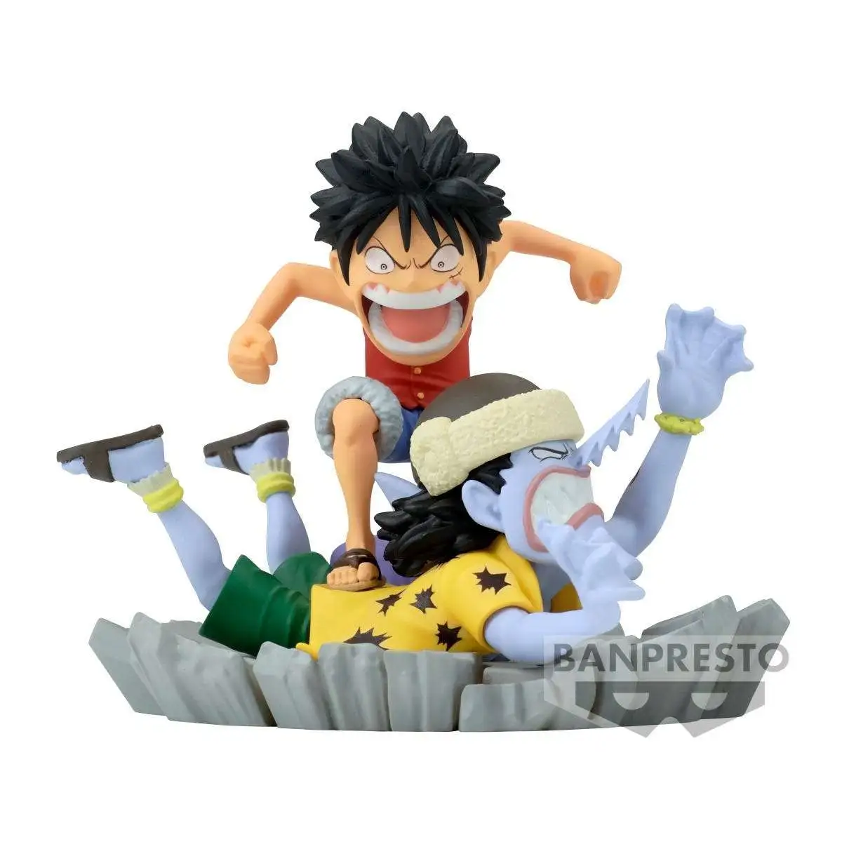 ONE PIECE WORLD COLLECTABLE FIGURE LOG STORIES-MONKEY.D.LUFFY & NAMI-, ONE  PIECE