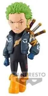 One Piece WCF Egghead 2 Roronoa Zoro 2.8-Inch Mini Figure