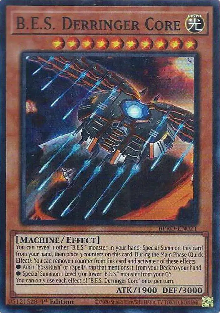 yugioh b.e.s deck Super B.E.S. Metal Slave - Burst Protocol - YuGiOh