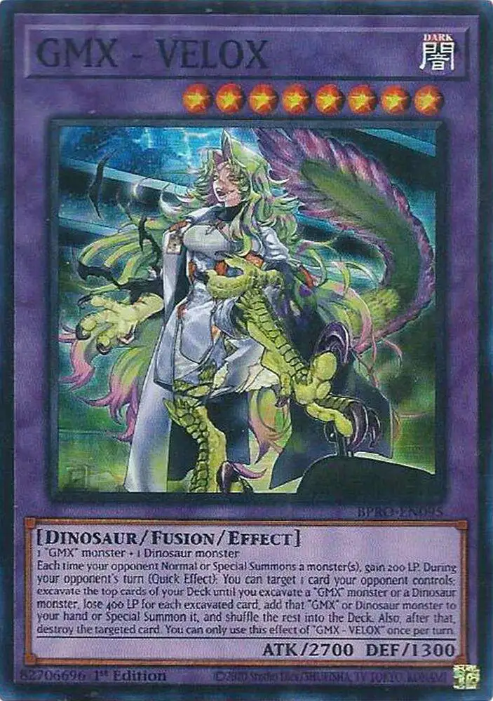 YuGiOh Trading Card Game Burst Protocol Single Card Super Rare GMX - VELOX BPRO-EN095 - ToyWiz YuGiOh Trading Card Game Burst Protocol Single Card Super Rare GMX - VELOX BPRO-EN095 - ToyWiz