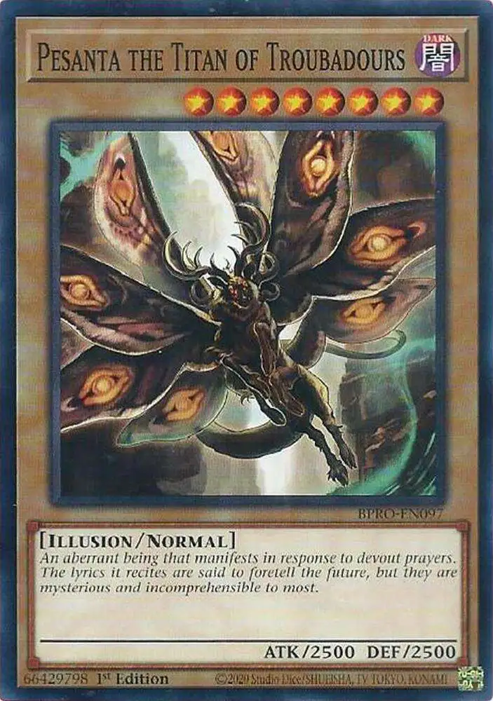 YuGiOh Trading Card Game Burst Protocol Single Card Common Pesanta the  Titan of Troubadours BPRO-EN097 - ToyWiz