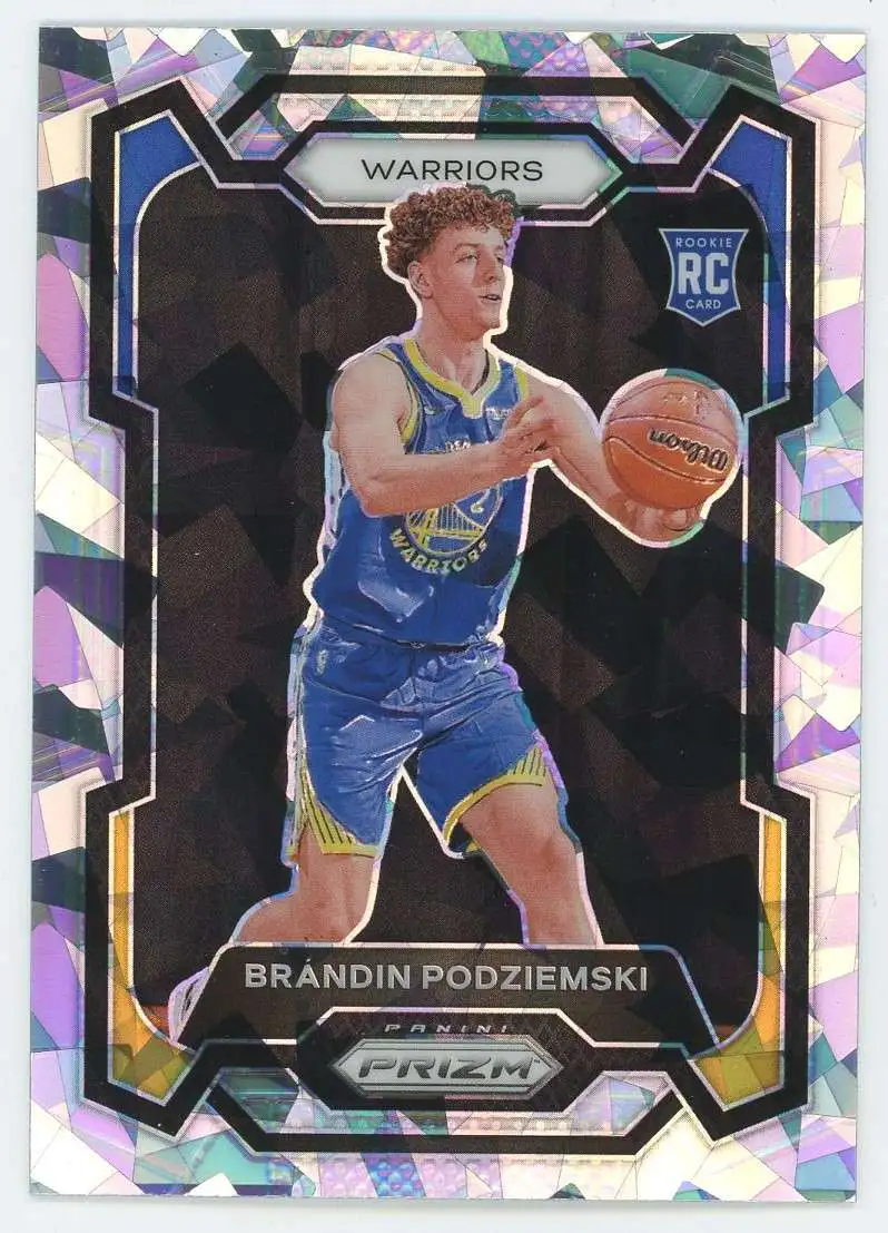NBA 2023-24 Panini Prizm Cracked Ice Brandin Podziemski #147 [Rookie]