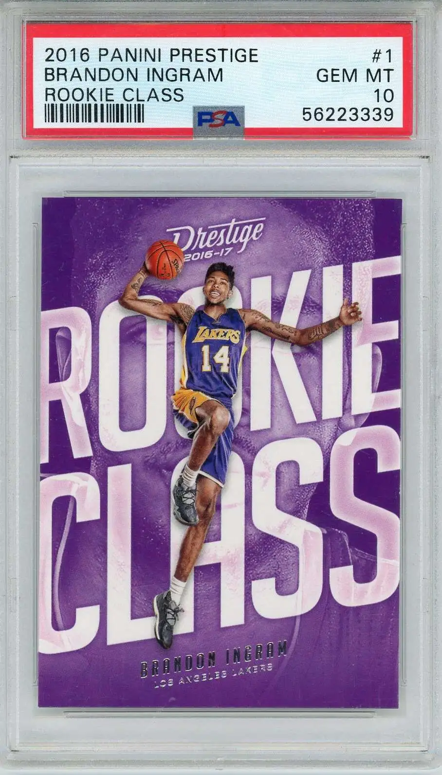 PSA10] 大活躍中！2016 Panini Prizm Brandon Ingram ブランドン