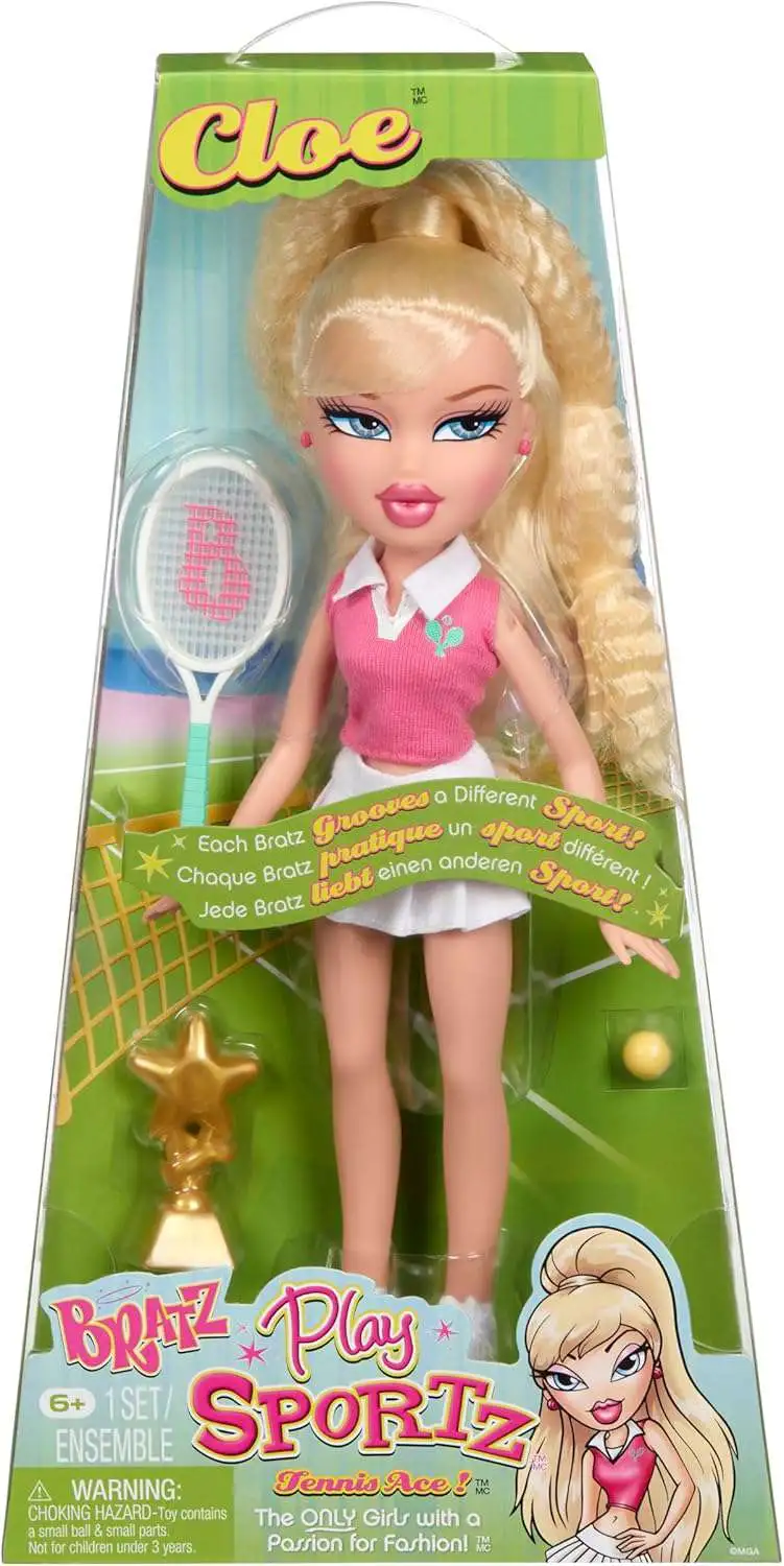 Bratz Play Sportz Cloe (Tennis) Fashion Doll