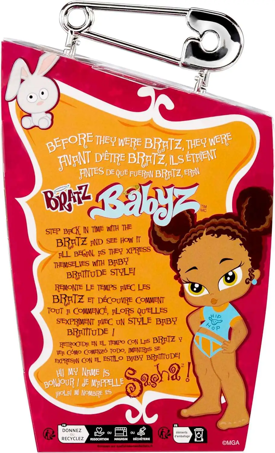 Bratz Babyz Cloe with Angel Doll Pet MGA Entertainment - ToyWiz