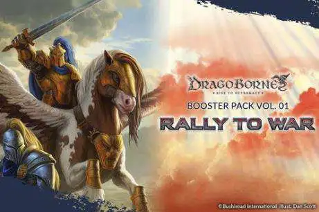 Rally To War Booster Display Box Dragoborne Rise to Supremacy 