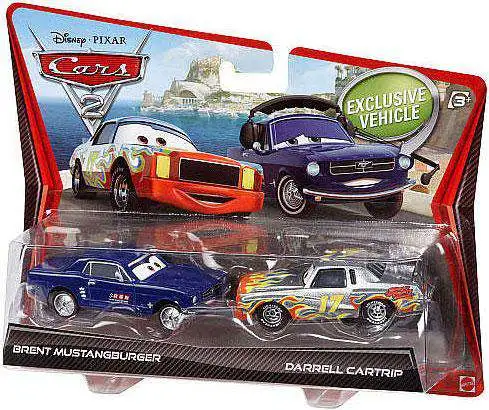 Disney Pixar Cars The World of Cars Race-O-Rama Darrell Cartrip 155 Diecast  Car 43 Mattel Toys - ToyWiz