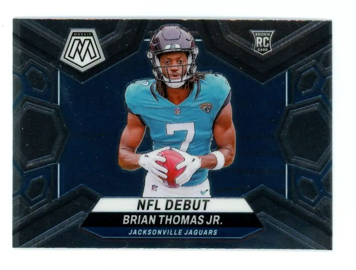 NFL 2024 Panini Mosaic Football Debut Brian Thomas Jr. #282 [Rookie]