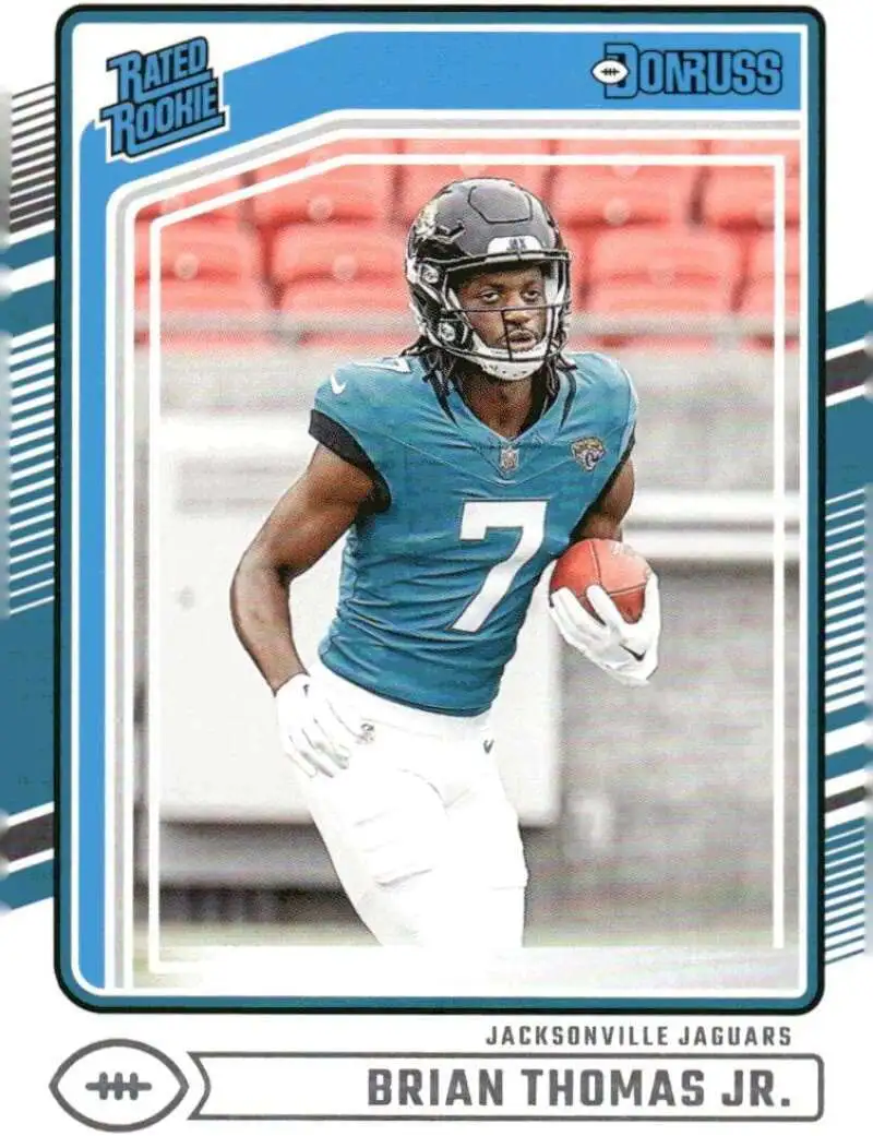 NFL 2024 Panini Donruss Football Brian Thomas Jr. #313 [Rookie]