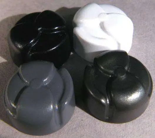 BrickArms Set of 4 ABS Plastic Ushanka Hats 2.5-Inch