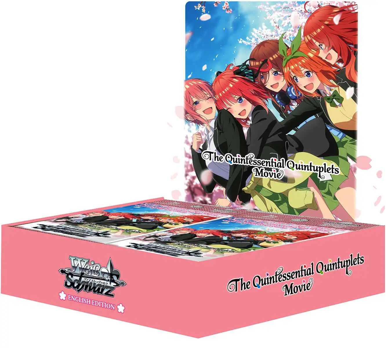 Weiss Schwarz Trading Card Game The Quintessential Quintuplets Movie Booster Box [16 Packs]