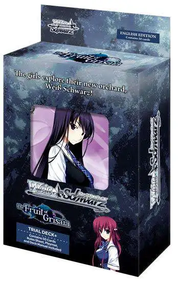 Weiss Schwarz Trading Card Game The Fruit of Grisaia Trial Deck Plus [50 Cards]