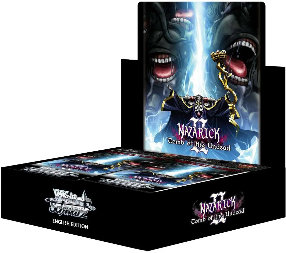 Weiss Schwarz Trading Card Game Nazarick: Tomb of the Undead Volume 2 Booster Box [16 packs]