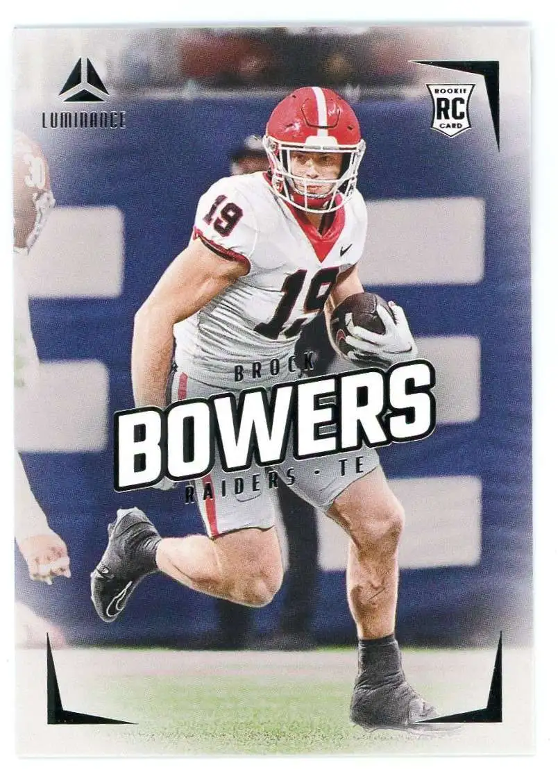 NFL 2024 Luminance Football Brock Bowers #110 [Rookie]