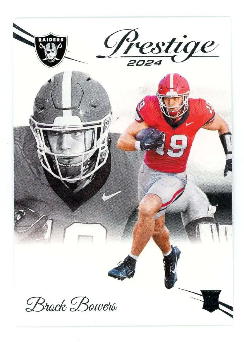 NFL 2024 Panini Prestige Brock Bowers #305 [Rookie]