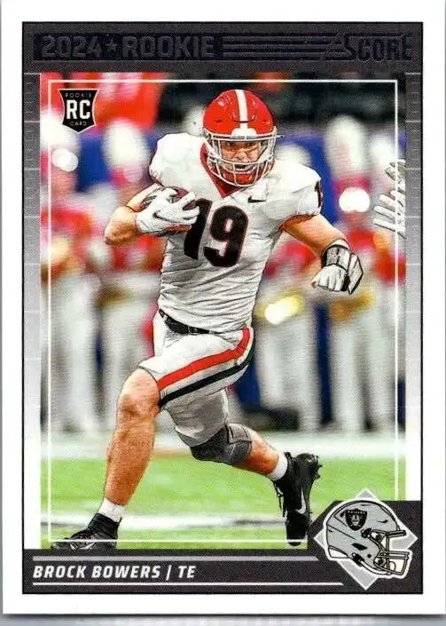 NFL 2024 Score Football Brock Bowers #310 [Rookie]