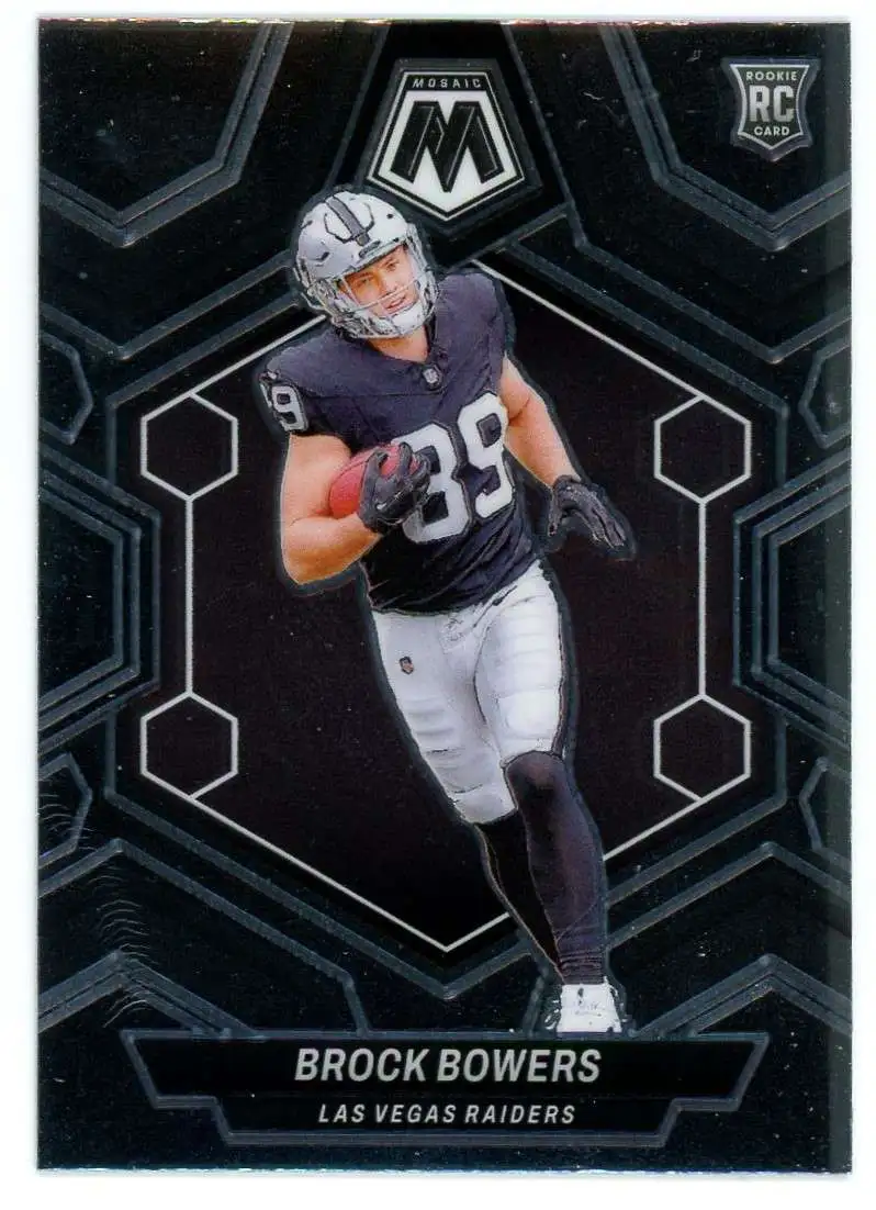 シングルカード 2024 Panini Mosaic Brock Bowers PSA 10 PSA 10 Brock Bowers Genesis Rookie 2024 Panini Mosaic Las