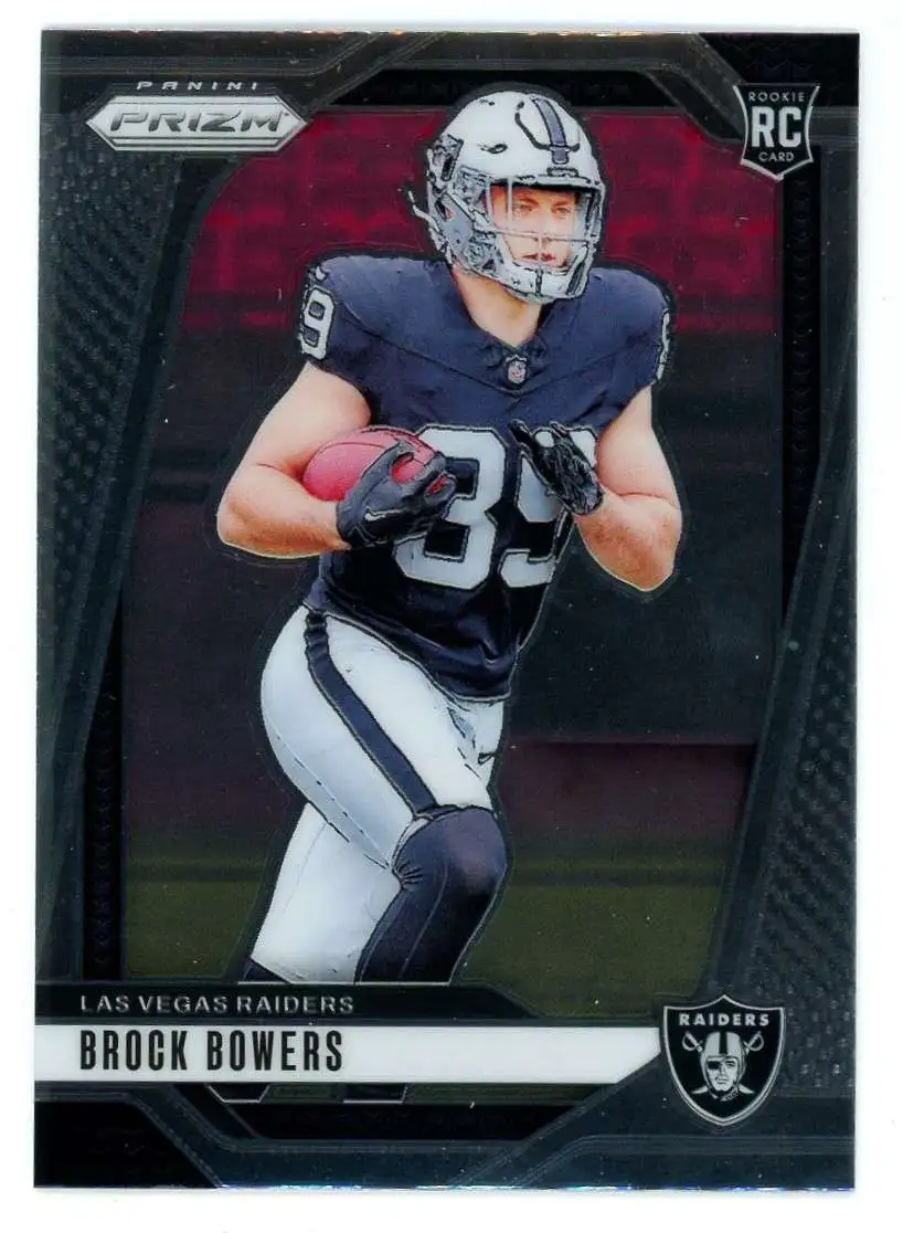NFL 2024 Panini Prizm Football Brock Bowers #315 [Rookie]