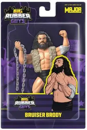 Big Rubber Guys WWE Wrestling Bruiser Brody Action Figure (Pre-Order ships August)