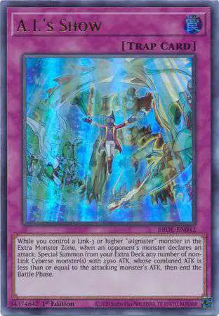 YuGiOh Trading Card Game Brothers of Legend Single Card Ultra Rare