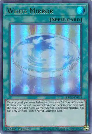 YuGiOh Trading Card Game Brothers of Legend Ultra Rare White Mirror BROL-EN051