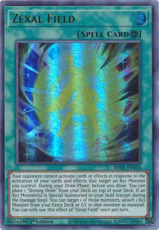 YuGiOh Trading Card Game Brothers of Legend Single Card Ultra Rare Zexal Field BROL-EN054 - ToyWiz YuGiOh Trading Card Game Brothers of Legend Single Card Ultra Rare Zexal Field BROL-EN054 - ToyWiz