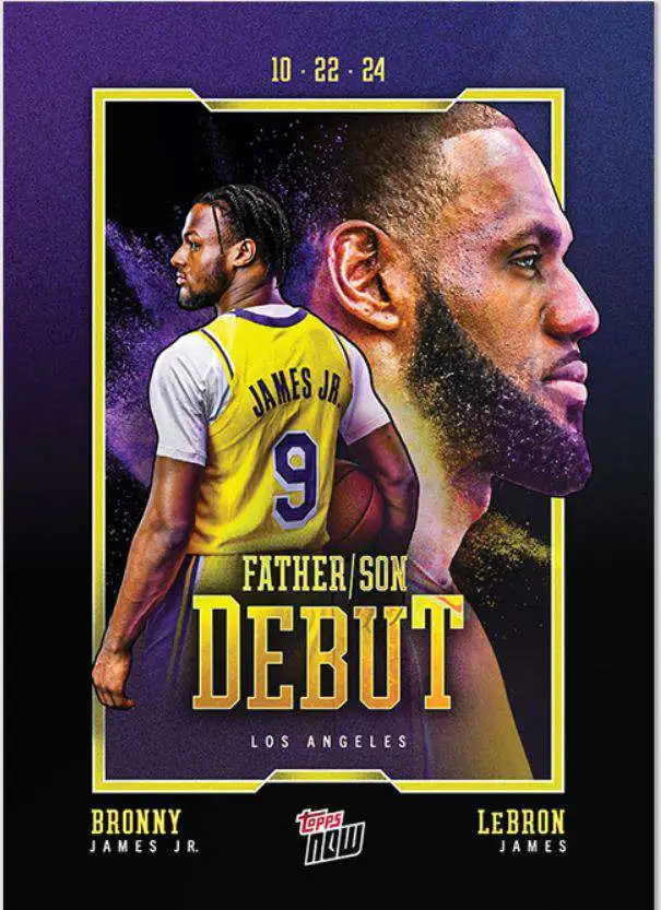 ブロニー ジェームズ Bronny James ルーキーカード レブロン