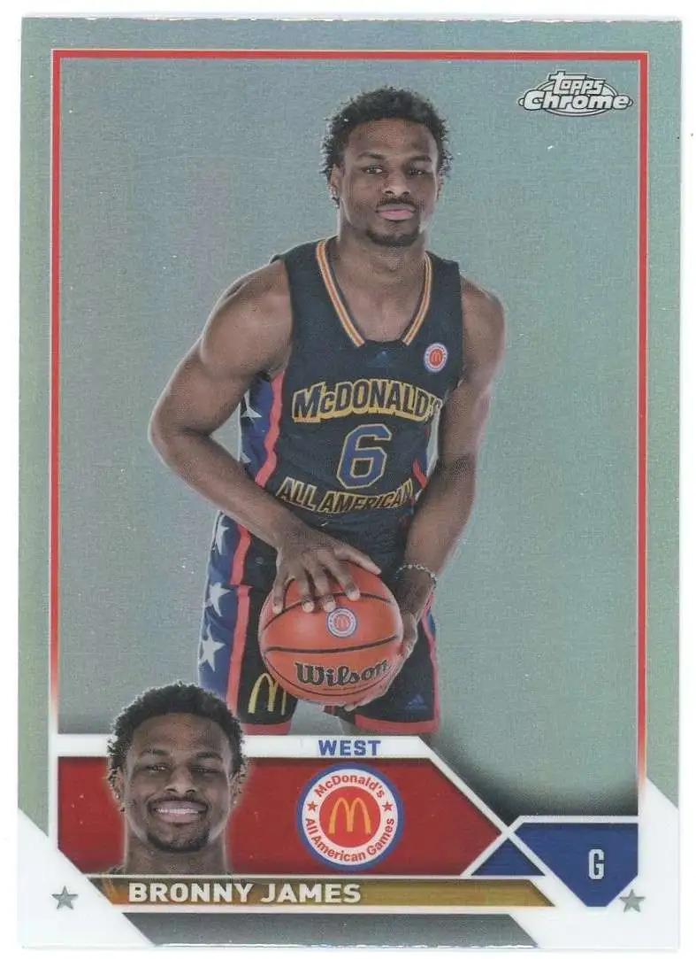 NBA 2023 Topps Chrome McDonalds All American Single Card Refractor ...