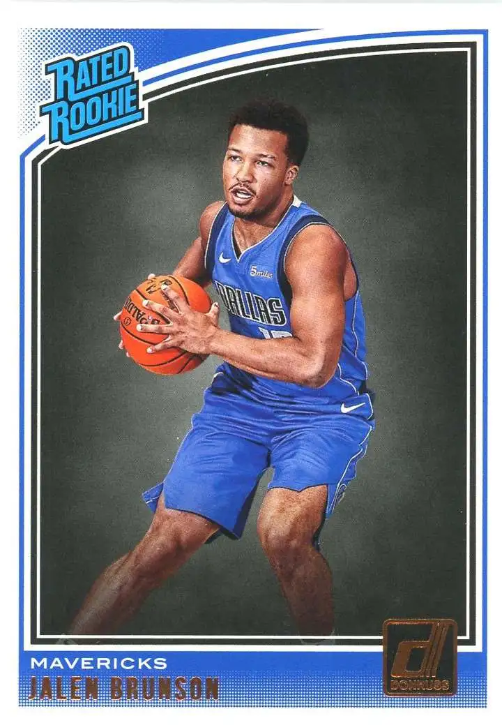 NBA 2018-19 Panini Donruss Jalen Brunson #179 [Rated Rookie]