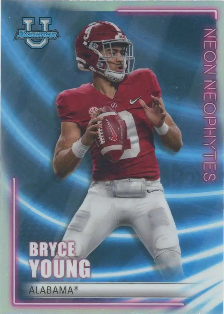 2022 Leaf Draft Bryce Young #02 RC - 2023 #1 Draft Pick Carolina Panthers!!!