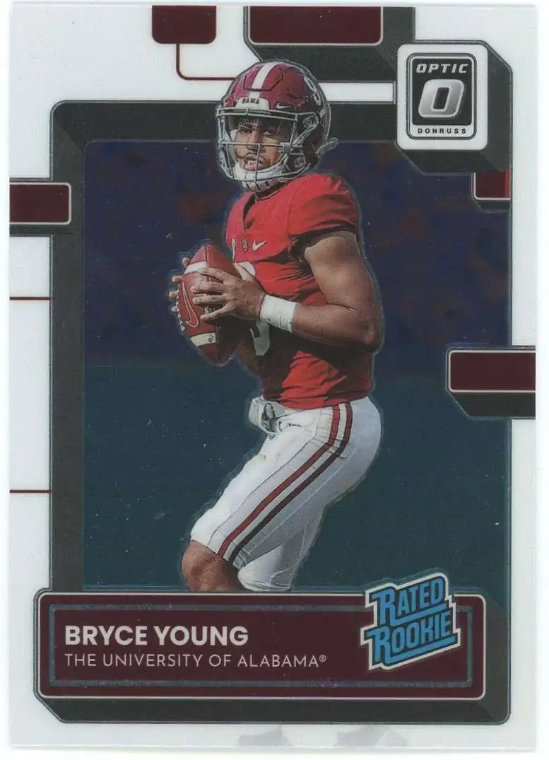 NFL 2023 Panini Chronicles Donruss Optic Draft Picks Bryce Young #1 [Rated Rookie]