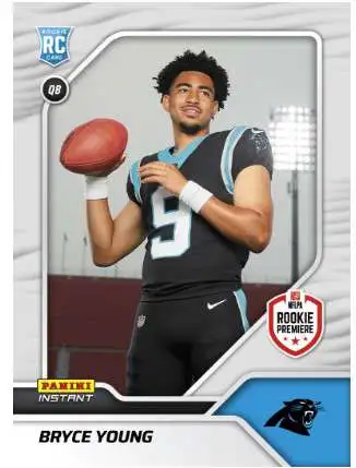 2022 Leaf Draft Bryce Young #02 RC - 2023 #1 Draft Pick Carolina Panthers!!!