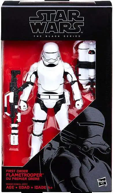 Details about   HASBRO STAR WARS THE BLACK SERIES THE FORCE AWAKENS #16 FLAMETROOPER NEW 