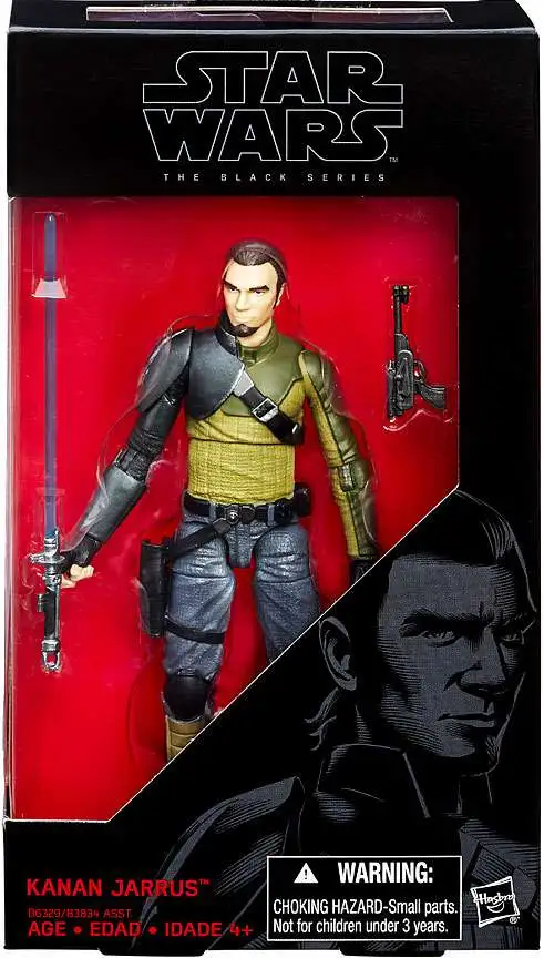  STAR WARS The Black Series Kanan Jarrus Toy 6-Inch-Scale Rebels  Collectible Action Figure, Toys for Kids Ages 4 and Up : Toys & Games