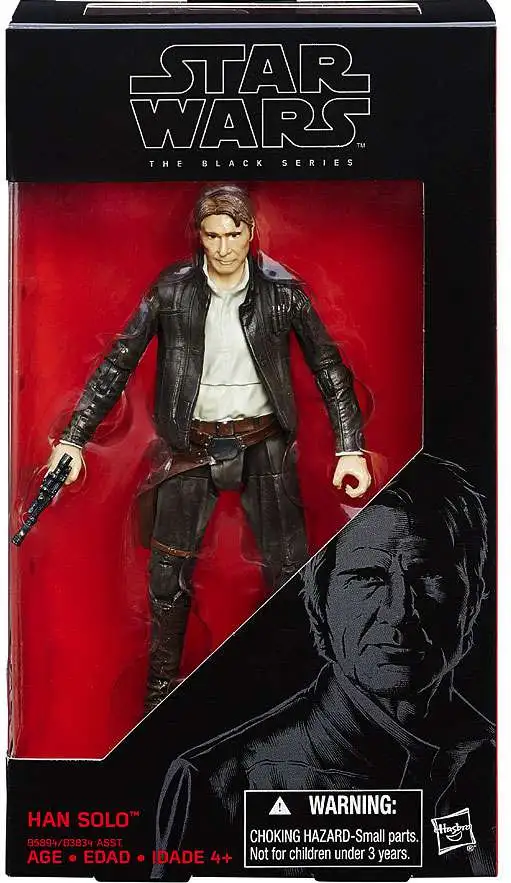 Star Wars Authentic Black Series 6" Inch #62 SOLO Han Solo Loose Complete 