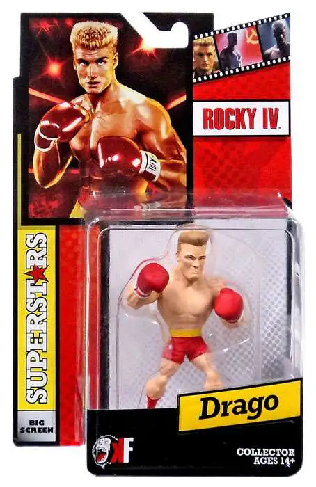 Rocky IV Big Screen Superstars Drago Mini Figure [Red Trunks]