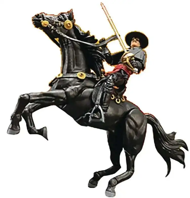 Hero H.A.C.K.S. Zorro & Tornado Steed Action Figure