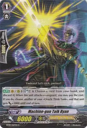 Cardfight Vanguard Clash of the Knights & Dragons Common Machine-gun Talk, Ryan BT09/067