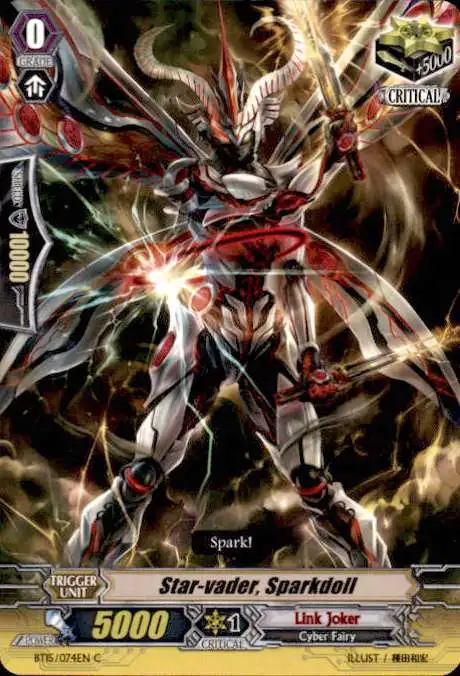 Cardfight Vanguard Infinite Rebirth Common Star-vader, Spark Doll BT15/074