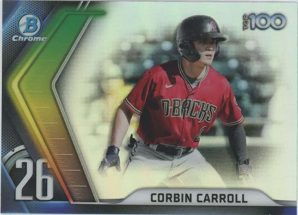 MLB 2022 Bowman Chrome Scouts Top 100 Single Card Refractor Corbin