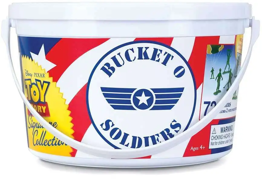 Toy story bucket of 2024 soldiers