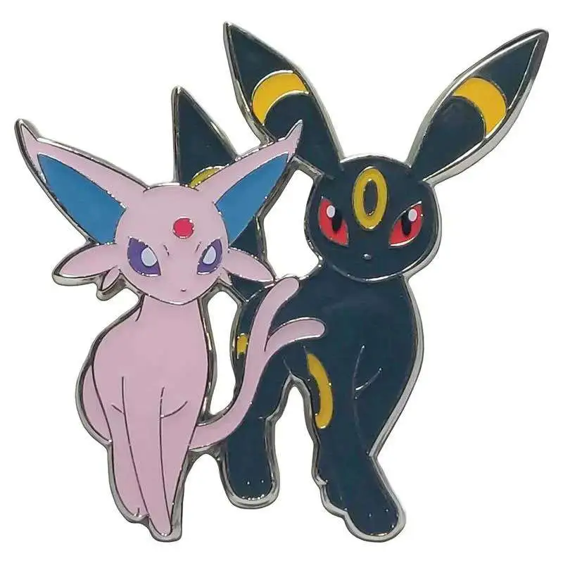 Pokemon Espeon & Umbreon Metal Pin [Loose]