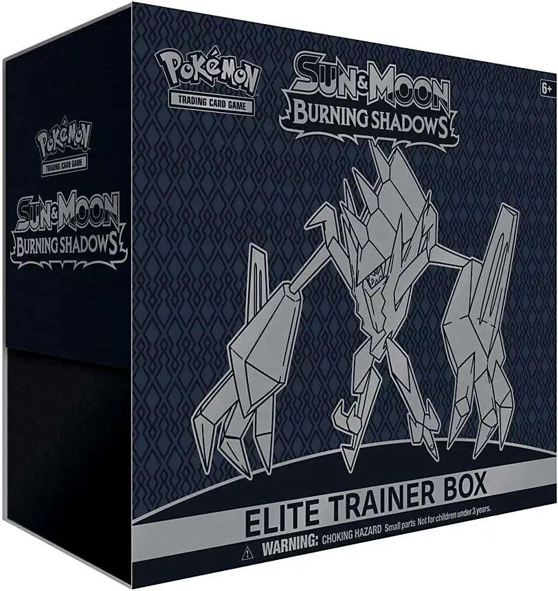 Necrozma Elite Trainer Box Code Pokemon SM Burning Shadows TCG 